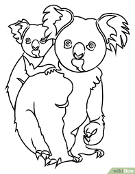 Learn how to draw a koala and show your support for the wildlife in australia that needs our help after dealing with massive fires. How To Draw Koala Bears 9 Steps With Pictures Wikihow