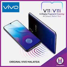 Vivo's v11 got smaller notch which is quite identical to notch used in the essential smartphones. Vivo V11 V11i Original Vivo Malaysia Shopee Malaysia