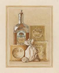 Savon Huile D Olive Stampe Di Laurence David Su Allposters It Quadros Para Banheiro Molduras De Quadros Banheiro Retro