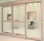 Recessed Automatic Sliding Doors, Aluminum