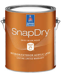Any suggestions as to type of paint and color? Snapdry Semi Gloss Door 38 Trim Paint Sherwin Williams