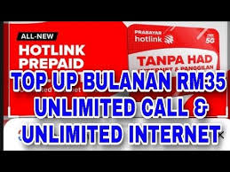 How will i know that hotlink has taken the loan amount from my credit balance? Sim Kad Maxis Top Up Rm35 Sebulan Unlimited Call Internet Youtube