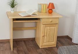 Schreibtische aus holz, glas, für kinder oder den pc von höffner verschönern ihr heim! Schreibtisch Kiefer Massiv Vollholz Im Modernen Design