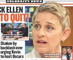 HART-SICK ELLEN READY TO QUIT!