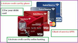 Customer with debit cards can use the cards for withdrawals of cash bank will request the customer to sign behind the debit card after receiving it. Bank Of America Card Activation Bankofamerica Com Activate Here