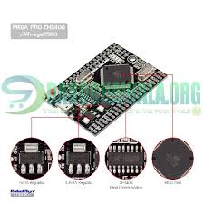 Mega 2560 PRO Mini Embed CH340G ATmega 2560-16A with Male Pin Headers in  Pakistan