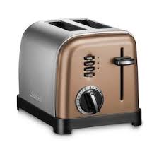 Cuisinart 2 Slice Classic Metal Toaster Kohls Toaster Copper Cookware Classic Metal