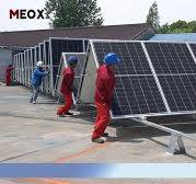 Installation Guide: Solar PV Container Brackets and Electrical Wiring