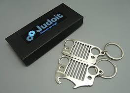Couple Premium Jeep Grill Keychain And Bottle Opener Key Chain Perfect Design 2 7 Inch Unique Style For Jeep Lovers Buy 1 Jeep Keychain Keychain Jeep Grill