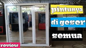Jadi pakaian anda dapat disimpan dengan rapi di lemari pakaian ini. Lemari Almari Pakaian Baju 3 Pintu Geser Sleading Sliding Minimalis Ukuran Jumbo Youtube