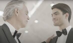 Born with poor eyesight, he became blind at the age of twelve following a. Andrea Bocelli And Son Matteo Bocelli Sing Fall On Me In Their Stunning First Duet Watch Music Entertainment Express Co Uk