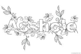 Coloring adult coloring pages printable free cool s swear flower coloring pages for adults printable free adult coloring pages can be a great way to de stress especially if you love coloring. Funny Adult Coloring Pages Curse Word Free Printable 2020 622 Coloring4free Coloring4free Com