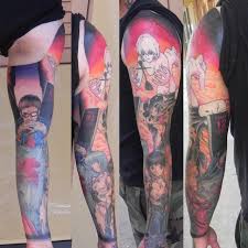 Neon genesis evangelion tattoos that you can filter by style, body part and size, and order by date or tattoofilter is a tattoo community, tattoo gallery and international tattoo artist, studio and event. The 20 Best Anime Tattoos We Ve Ever Seen Myanimelist Net
