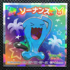 Wobbuffet Pokemon Seal Sticker game Japan Anime Rare Pocket monster BANDAI  F/S | eBay