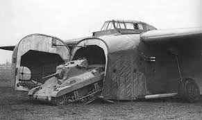 M22 Locust Glider Airlanded By 17th Airborne During Operation Varsity The Rhine River Crossing In 1945 Wwii Aircraft Tanks Military Wwii