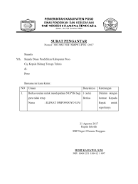 Berisi contoh surat pengantar rt, barang, dari kepala sekolah. Surat Pengantar Pengajuan Nuptk Docx