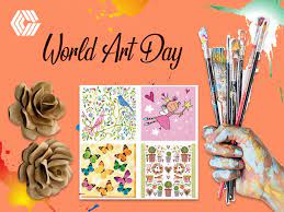What is the world creativity day? Chandaria Industries Pa Twitter Today Is World Art Day Share With Us A Creative Drawing On A Serviette Tissue Paper Or Something Creative You Have Created With Our Toilet Paper Cores The