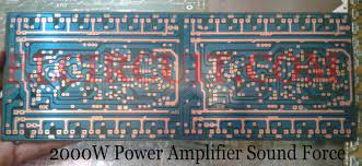 2000w Power Amplifier Circuit Complete Pcb Layout Power Amplifiers Amplifier Circuit Diagram