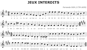 Tabs4acoustic tablatures / partitions narciso yepes tabs jeux interdits (romance). Epingle Sur Quand Les Musiques Sont Belles