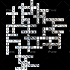 Create A Custom Crossword Puzzle By Htstein Fiverr