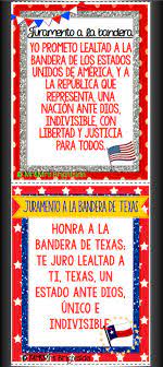 Help your students recite the pledge of allegiance or the pledge to the texas flag by displaying these posters next to your flags as a daily visual for your students. The Pledge Of Allegiance And The Pledge To The Texas Flag Come In English And Spanish And Are G Bilingual Classroom Dual Language Classroom Bilingual Education