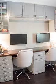 Custom Desk Build Part Two Diy Without Fear Ikea Home Office Home Office Furniture Home Office Cabinets