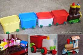 Resultado de imagen para tren con reciclaje