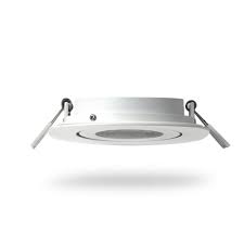 White integrated led recessed ceiling light fixture adjustable gimbal trim 90 cri, 2700k warm white. Qplus 4 Inch Slim Gimbal Rotatable Recessed Led Pot Light 4000k Cool White 8 Pack Best Buy Canada