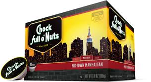Chock full o'nuts is the exclusive coffee of madison square garden, the new york yankees, west point military academy, and radio city music hall. Chock Full O Nuts Massimo Zanetti Beverage Group