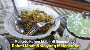 Tim jatanras polda jawa tengah dan jajaran polres purbalingga telah berhasil meringkus 5 (lima) orang buronan yang menjadi. Bakmi Terfavorit Di Gunungkidul Youtube