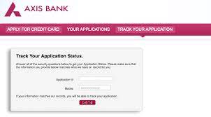 Provide your credit card details enter your 16 digit axis bank credit card number and the amount you would like to pay. Axis Bank Credit Card Status 2021 Axis Credit Card Application