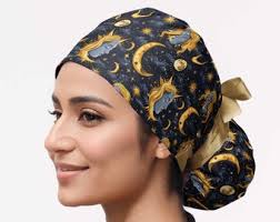 Galaxy Scrub Cap