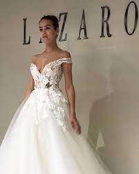 Lazaro Fall 2017 Collection At Nybfw Lazaro Wedding Dress Wedding Dresses Flower Girl Dress Lace