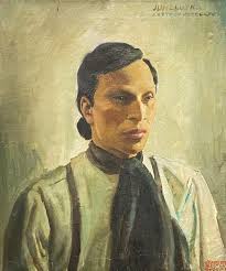 Portrait of Junaluska, " Cherokee Leader in North Carolina, by Herbert  Stoops For Sale at 1stDibs