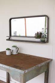 Back In The Day Horizontal Mirrors Bathroom Mirror Design Mirror With Shelf