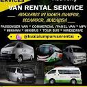Car/Minivan Rental Bus with driver/Kuala Lumpur/ Klang/ Shah Alam ...