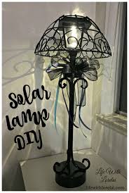 Diy lamps and lamp shades can change the look and feel of a room and brighten up your space. Solar Lamp Diy Light Your Outdoor Living Space Life With Lorelai