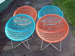 4 vintage fabiano panzini solair retro mid century plastic chairs blue orange ebay plastic chair retro mid century chair