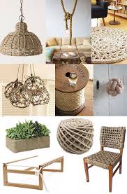 30 Rope Crafts And Decorating Ideas For A Nautical Theme Rope Decor Diy Decor Rope Crafts
