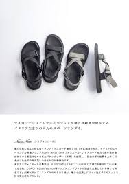 nuovo nicar ヌオヴォ二カール レザー スポーツサンダル 本革 メンズ スポーツサンダル メンズ レザーサンダル