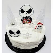 Next post fishing cake decorations. Cake Topper Nightmare Before Christmas Winter Wonderland Themed Birthday Set With Jack Skellington And Decorative Themed Accessories