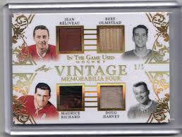 MAURICE RICHARD HOCKEY CARDS