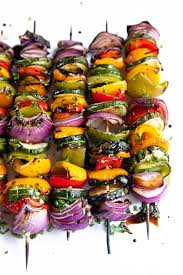Easy Grilled Veggie Skewers The Forked Spoon