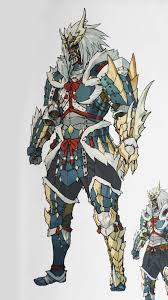 Mh Illustration 2 Zinogre Armor Male Gunner By Brachydium Monster Hunter Art Fantasy Character Design Monster Hunter World