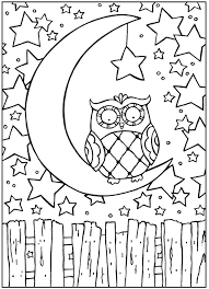Owls are a popular subject for adult coloring. Owl Coloring Pages For Adults Free Detailed Owl Coloring Pages