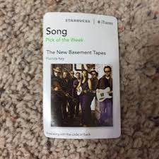 Starbucks Song Of The Week The New Basement Tapes Basement Tapes Songs Tapes