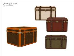 3 piece reclaimed wood and metal trunk table set, gray and black overstock. Severinka S Antique Set Chest Coffee Table