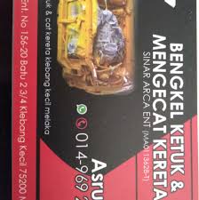 Pembekal peralatan komersial & industri. Bengkel Ketuk Cat Asrul Car Body Shops In Melaka Tengah Melaka Malaysia Malaysia Trepup Com