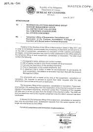 Request a proof of social security benefits letter. Https Customs Gov Ph Wp Content Uploads 2017 07 Memo 2017 06 029 Temporary Lifting Of Suspension Cancellation And Revocation Of The Customs Accreditation Privileges Pdf