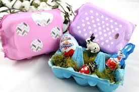 Diy Osternester Mit Kindern Basteln Eierkartons Upcyclen Kinder Basteln Eierkarton Osternest Basteln Eierkarton Und Ostern Geschenke Basteln